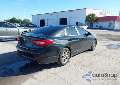 2016 Hyundai Sonata Se из США, поврежденный, VIN 5NPE24AF4GH337651